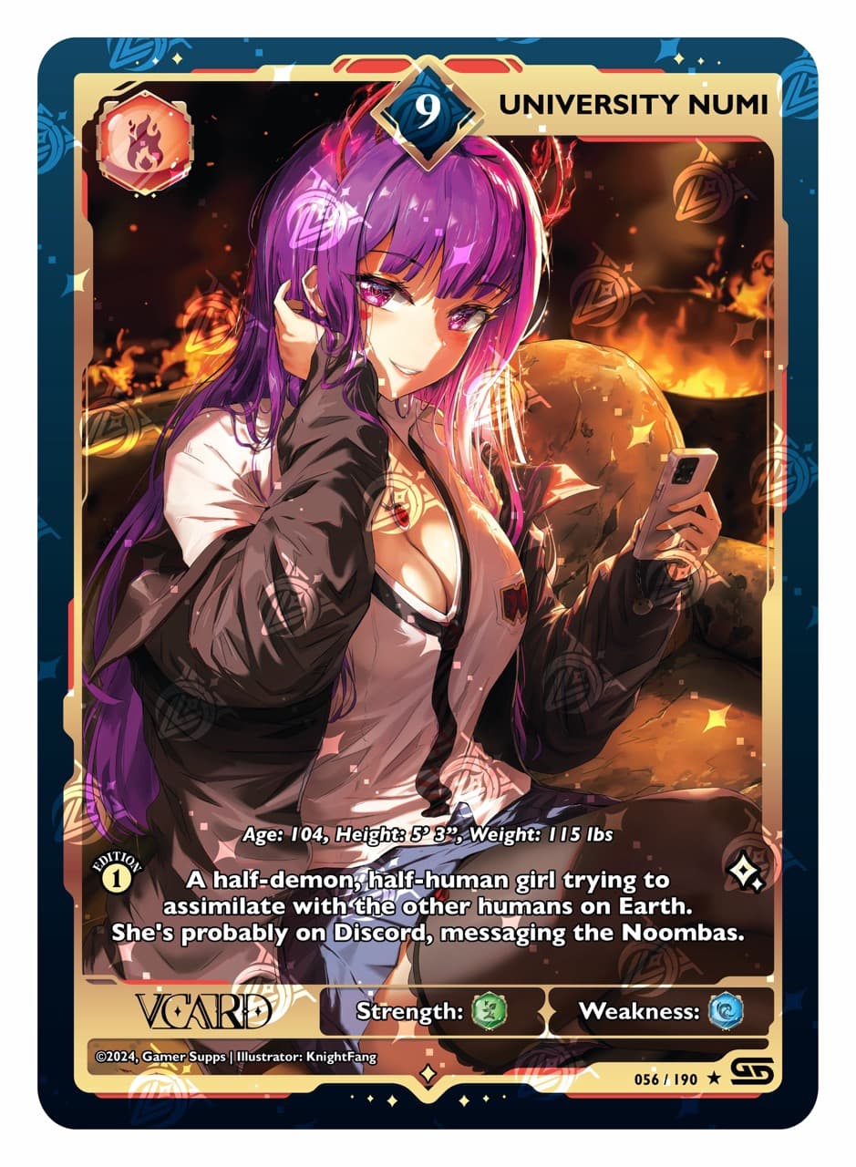 Complete Card Collection | VCard Trading Card Game