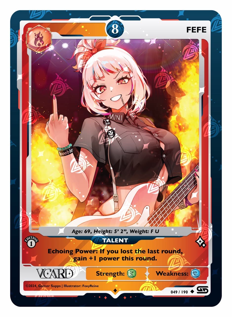 Complete Card Collection | VCard Trading Card Game