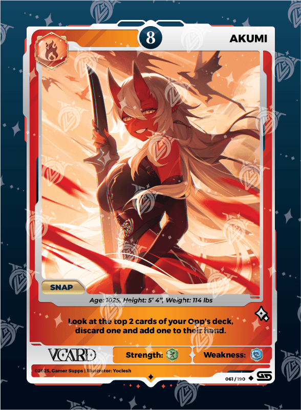 Complete Card Collection | VCard Trading Card Game
